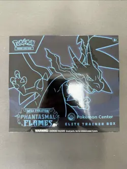 Pokemon TCG Phantasmal Flames Pokemon Center ETB - Sealed + IN HAND - Image 1