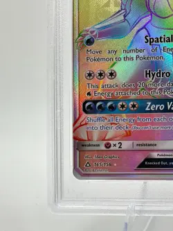 POKEMON Ultra Prism: Palkia GX #165 - PSA 8 NM-MT - Image 5