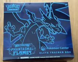 Phantasmal Flames Pokemon Center Elite Trainer Box ETB - IN HAND SHRINK PERFECT. - Image 1