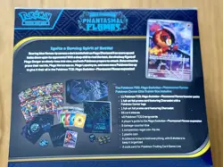 Phantasmal Flames Pokemon Center Elite Trainer Box ETB - IN HAND SHRINK PERFECT. - Image 4