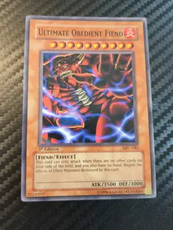 Ultimate Obedient Fiend MFC-082 Magician's Force 1st Edition - Image 1