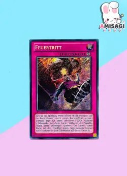Yu-Gi-Oh! - Karte Feuertritt Secret Rare CBLZ-DE089 Deutsch 1. Auflage - Image 1