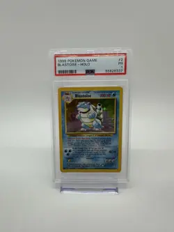 Blastoise 002/102 Base Set Holo Psa 1 Graded Pokemon Card - Image 1