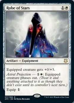Robe of Stars - Light Play MTG Commander 2021 Forgotten Realms - Image 1