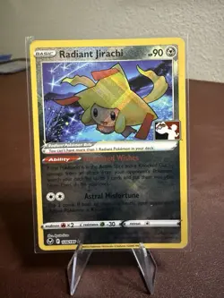 Radiant Jirachi Pokemon Prize Pack Series 3 Promo Pokemon Card NM - Image 1