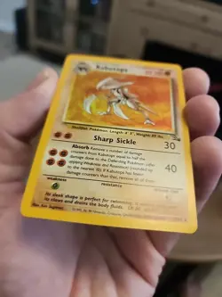 Kabutops Pokemon Card Fossil 9/62 Holo Rare - Image 5