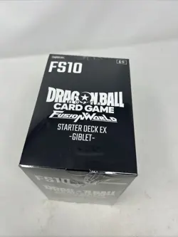 Dragon Ball Super EX Giblet Card Game Fusion World 4 x Starter Deck FS10 Sealed - Image 5