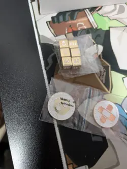 Pokemon TCG Card Game Metal Playing Dice W/Condition Counters *Free Shipping* - Image 1