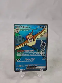 Pokemon TCG Pidgeot EX Holo Card 225/197 Obsidian Flames - Image 3