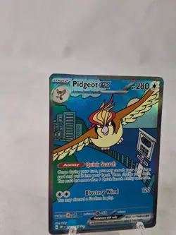 Pokemon TCG Pidgeot EX Holo Card 225/197 Obsidian Flames - Image 4