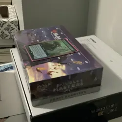 MtG Double Masters 2022 Sealed Draft Booster Box (w/ Near Mint Foil Promo Card) 744759630476 - Image 3
