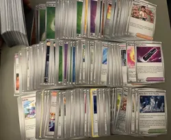 Pokemon TCG Mixed Lot Bulk Trainers Energy Cards Holo Non Holo 2024 2025 NM/Mint - Image 1