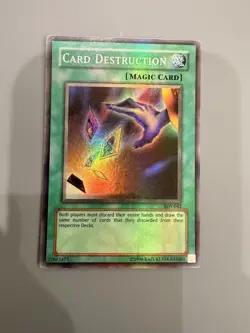Yu-Gi-Oh! TCG Card Destruction SDY-042 Super Rare Holo Bleed - Image 1