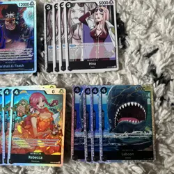 One Piece SR bundle and AA 28x cards (black) - Image 3