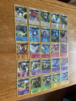 25 Card Lot - Pokemon XY Ancient Traits Reverse Holos & Rare Lot NM/LP Full Art - Image 2