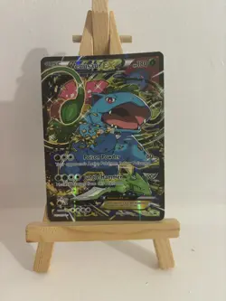 Pokemon TCG Venusaur EX XY123 Ultra Rare Black Star Promo Card Near Mint - Image 1