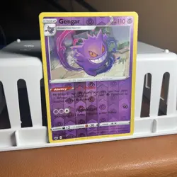 Pokemon TCG Gengar Holo Rare Card Sword & Shield -085/202- NM Condition - Image 1