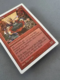Goblin King MTG Core Set 5th Edition Regular-Never Played Near Mint-Vintage - Image 4