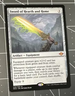 MTG Sword of Hearth and Home Modern Horizons 2 NM - Image 1