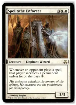 MTG Spelltithe Enforcer - Guildpact Moderately Played English - Image 1