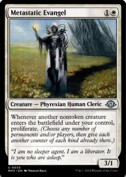 MTG Metastatic Evangel Normal NM Modern Horizons 3 Magic 35 - Image 1
