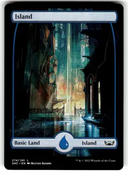 Island (274) Streets of New Capenna Regular MTG - Image 1