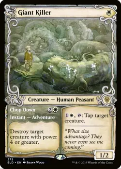 X 1 Giant Killer Showcase NM-M Throne of Eldraine ELD 275 MTG Magic - Image 1