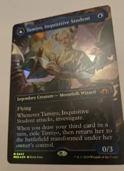 Tamiyo, Inquisitive Student (Borderless) Modern Horizons 3 Foil - Image 1