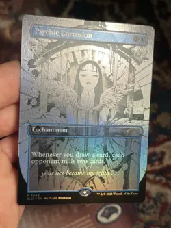 Psychic Corrosion • Rainbow Foil • Secret Lair • Pack Fresh • Mtg (1924) - Image 1