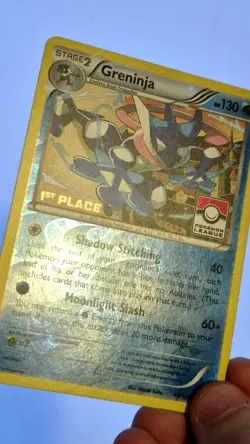 1st Place | Greninja 40/122 - BREAKpoint - Pokemon League Stamp - NM/LP - Image 2