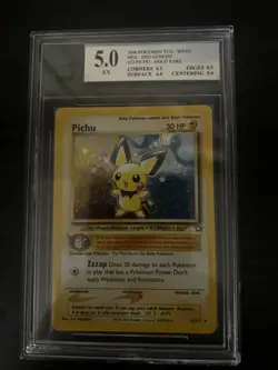 Pichu Holo Rare MNT 5 2000 Pokemon Neo Genesis 12/111 EX - Image 1