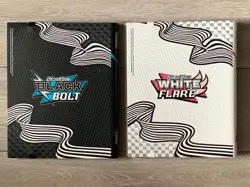 Pokemon TCG - White Flare Reshiram & Black Bolt Zekrom Binder One of Each - Image 2