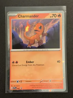 Charmander - Black Star Promo - 047/165 - Scarlet & Violet: 151 - Pokemon TCG - Image 1