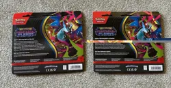 Pokemon TCG: Phantasmal Flames 3 Pack Triple Blister Sneasel & Weavile Promo X2 - Image 2