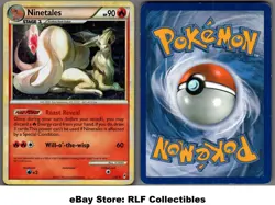 2011 Pokemon, Call of Legends, #17/95 Ninetales, Holo Rare - Image 1