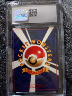1997 Pokemon Japanese Rocket ?? CHARMANDER #4 1ST EDITION NON HOLO CGC 10 GEM - Image 2