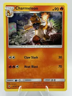 Charmeleon 19/147 Sun & Moon: Burning Shadows Non-Holo Uncommon Pokemon TCG - NM - Image 1