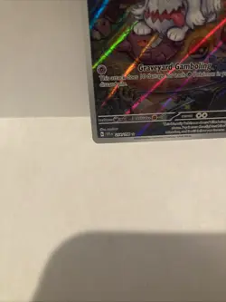 Pokemon TCG Scarlet & Violet Base Set Holo Illustration Rare Greavard 214/198 - Image 2