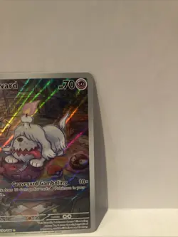 Pokemon TCG Scarlet & Violet Base Set Holo Illustration Rare Greavard 214/198 - Image 4
