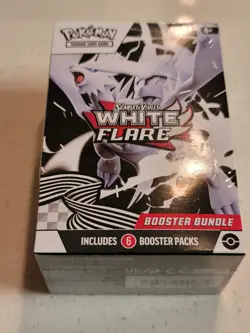 Pokemon TCG Scarlet & Violet White Flare Booster Bundle Box - Factory Sealed - Image 1