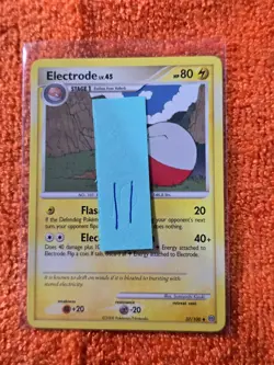 2008 Pokemon Diamond and Pearl Stormfront #37 Electrode, UC, NF/H, cd11 - Image 3