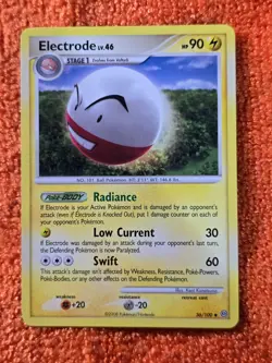 2008 Pokemon Diamond and Pearl Stormfront #36 Electrode, UC, NF/H, cd4 - Image 1