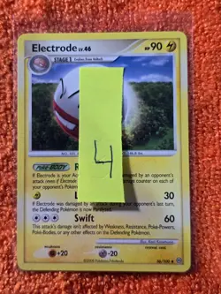 2008 Pokemon Diamond and Pearl Stormfront #36 Electrode, UC, NF/H, cd4 - Image 3