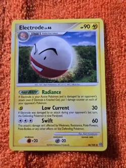 2008 Pokemon Diamond and Pearl Stormfront #36 Electrode, UC, NF/H, cd11 - Image 1