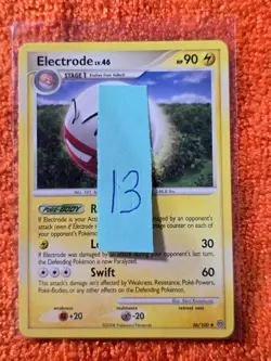 2008 Pokemon Diamond and Pearl Stormfront #36 Electrode, UC, NF/H, cd13 - Image 3