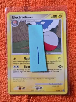 2008 Pokemon Diamond and Pearl Stormfront #37 Electrode, UC, NF/H, cd1 - Image 3