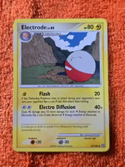 2008 Pokemon Diamond and Pearl Stormfront #37 Electrode, UC, NF/H, cd7 - Image 1
