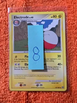 2008 Pokemon Diamond and Pearl Stormfront #37 Electrode, UC, NF/H, cd8 - Image 3