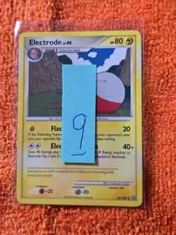 2008 Pokemon Diamond and Pearl Stormfront #37 Electrode, UC, NF/H, cd9 - Image 3