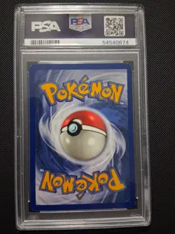 1999 Pokemon TCG Fossil 1st Edition Gengar Holo Rare PSA 8 - Image 2